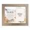 Walk With Me Bereavement Photo Frame Wood Plaque with Easel and Hook Wall Tabletop Art - 10 inches x 12 inches - Hold 4x6 Photo